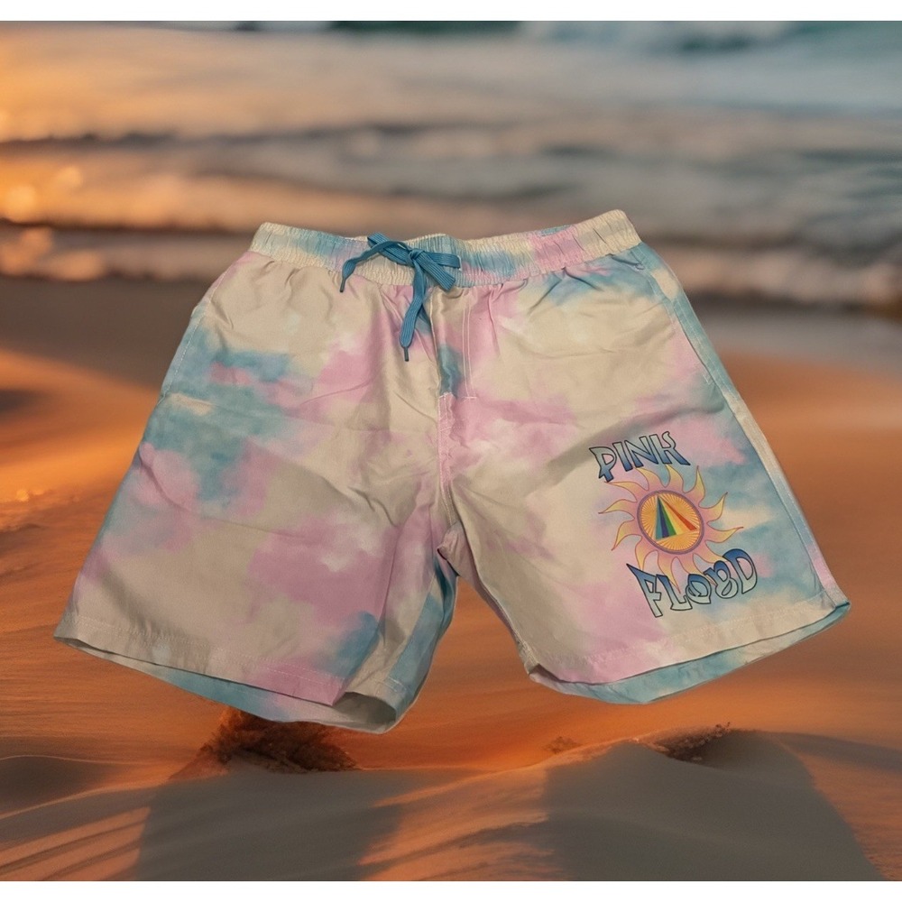 Pink Floyd Swimming Shorts Cotton candy- Medium Men's
